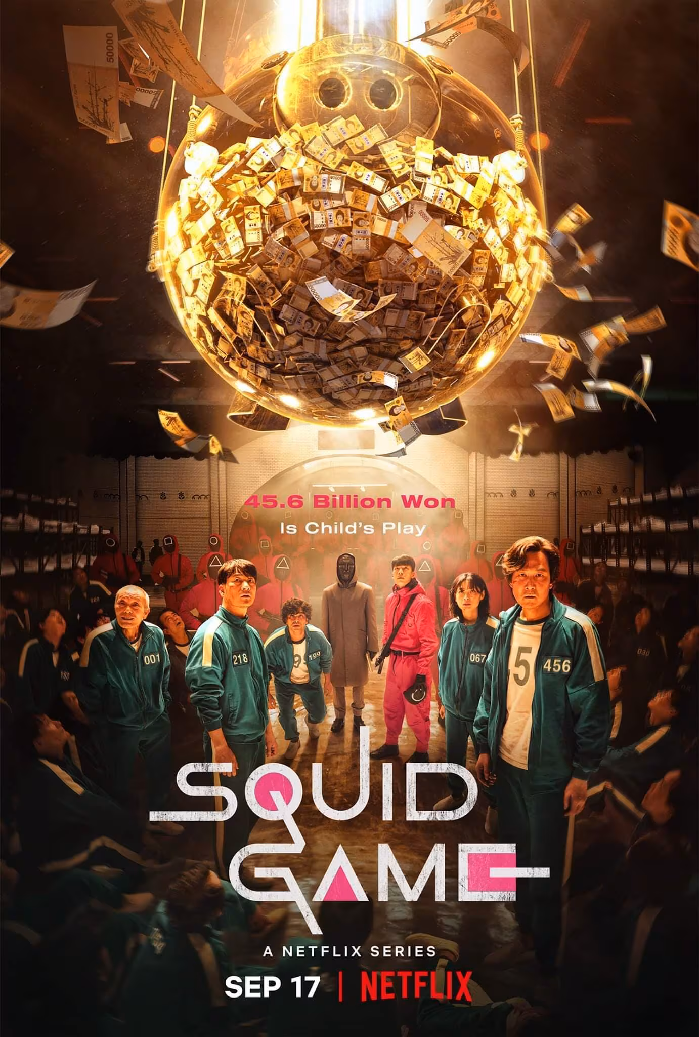 Squid Game (2021) Season 1 Hindi Dubbed NF Series